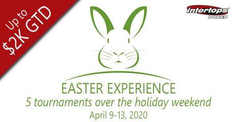 Intertops Poker hosts special Easter Experience poker tournament series