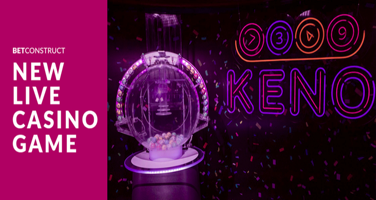 BetConstruct adds Live Keno to its offering: meets live casino demand with 200-table extension at Armenia studio