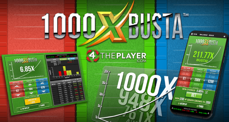 4ThePlayer releases new multiplier game 1000x BUSTA